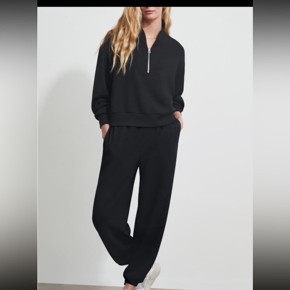 Varley NEW Davidson wovan sweatshirt - Picture 4 of 8